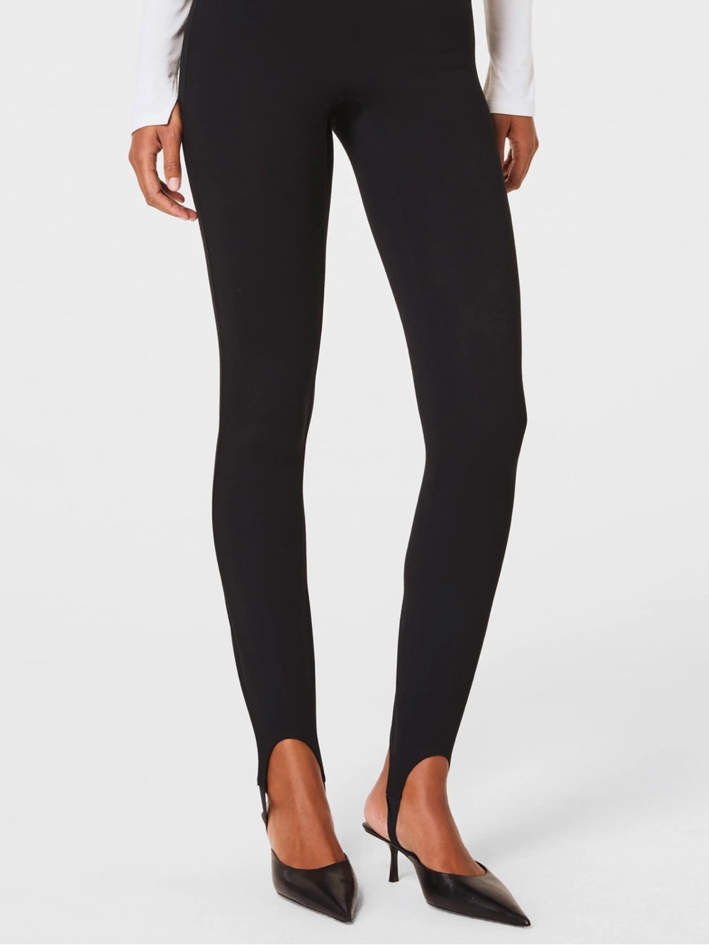 SPANXsupersmooth™ PerfectFit Ponte Stirrup Leggings SIZE SMALL TALL